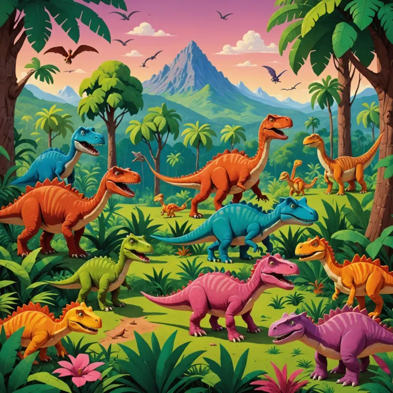Animații cu Dinozauri pentru Copii: Fascinația pentru Animațiile cu Dinozauri, precum „Dinosaur World Transylvania”