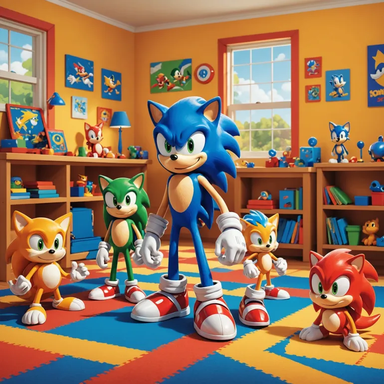 Jucării Sonic pentru Tinerii Fani: Cele Mai Bune Jucării pentru Copii