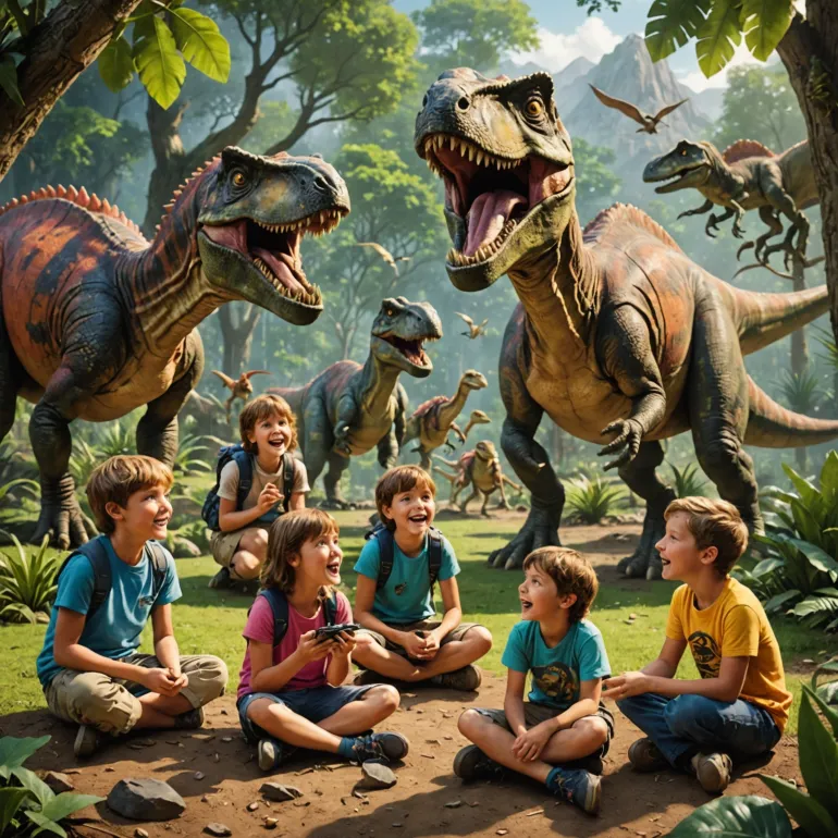 Animații cu Dinozauri pentru Copii: Fascinația pentru Dinozauri în Desene precum „Jurassic World: Tabăra Cretacică”
