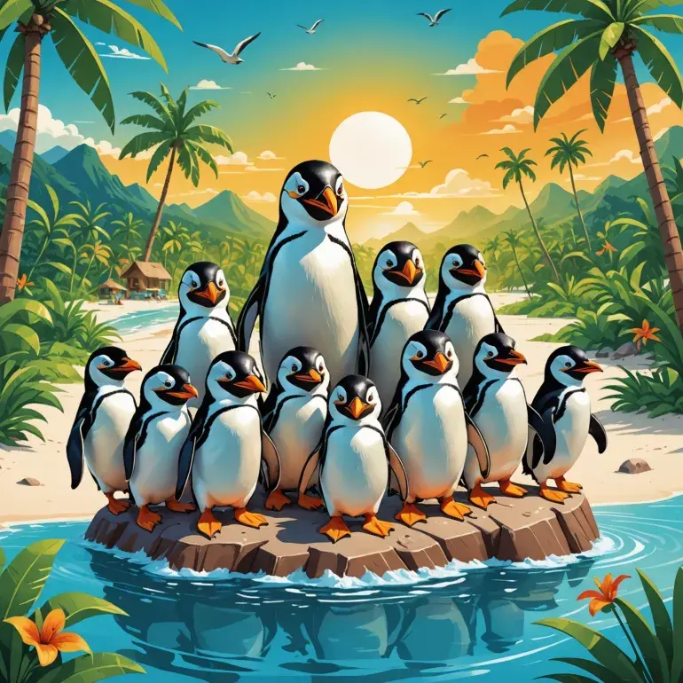 Filme de Animație cu Pinguini pentru Copii: Filmele cu Pinguini, precum „Pinguinii din Madagascar”, sunt Distractive pentru Cei Mici