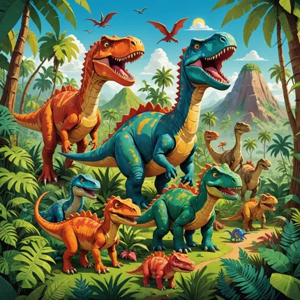 Animații cu Dinozauri pentru Copii: Fascinația Copiilor pentru Animațiile cu Dinozauri, precum „Dinosaur World Transylvania”