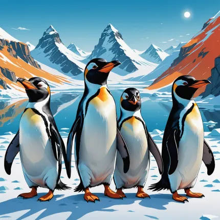 Animații cu Pinguini pentru Copii: Animațiile cu pinguini, precum „Pinguinii din Madagascar”, sunt pline de umor