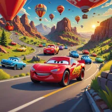 Animații cu Mașinuțe pentru Copii: Aventuri Captivante în Lumea Desenelor Animate