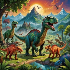Animații cu Dinozauri pentru Copii: Animațiile cu dinozauri, precum „Dinosaur World Transylvania”, fascinează copiii