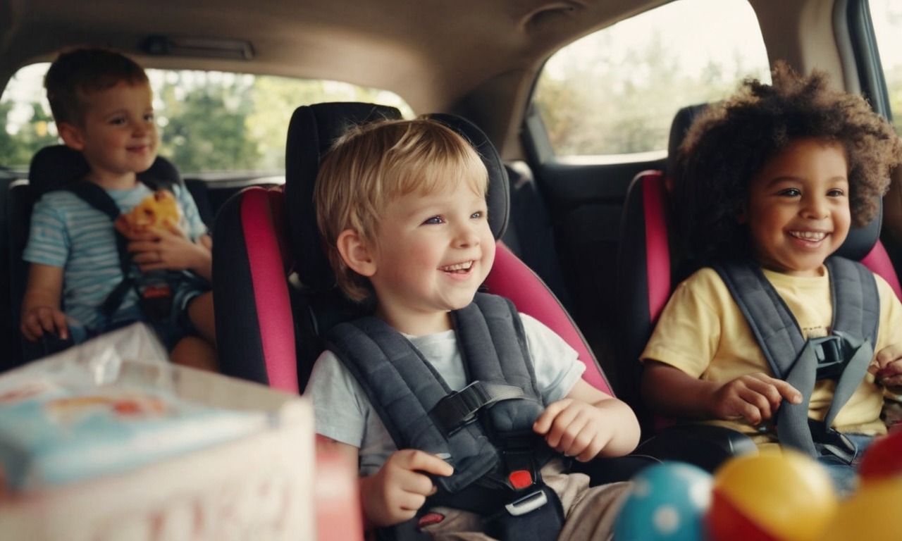 De la ce vârstă pot sta copiii în față în mașină?